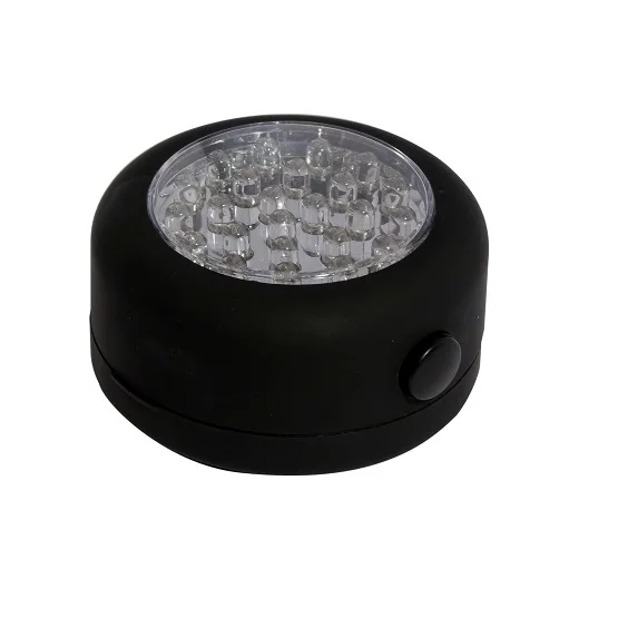 Linterna LED Magnética Redonda Con Baterías