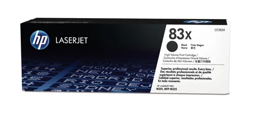 Tóner Original Hp 83x Preto