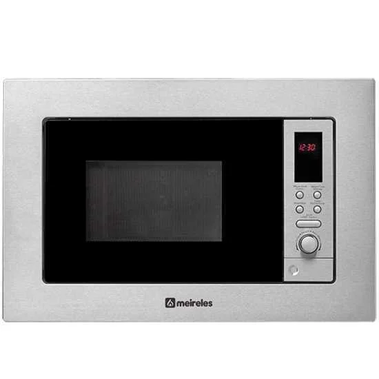 Meireles Microondas Integ 20lt 800w Grill 1000w Inox