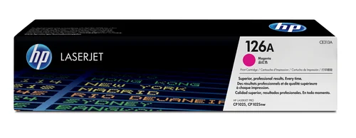 Hp Toner Cart. Ce313a (126a) F?r Lj Pro100/Cp1020/1025/ Cp1025nw Magenta