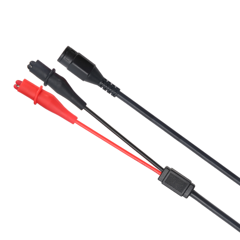 Cable de Prueba Con Clips de Cocodrilo Con Manga .