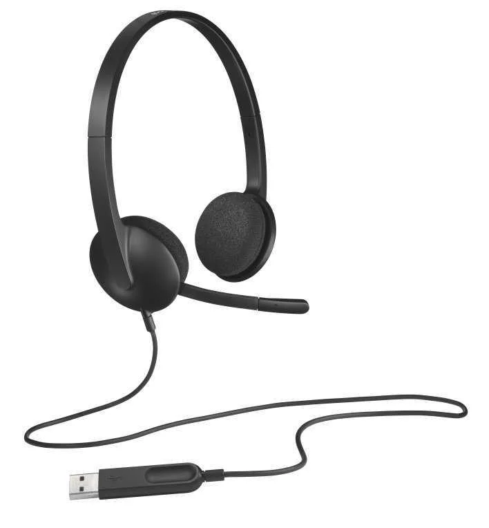 Logitech H340 Usb Computer Headset (981-000475)