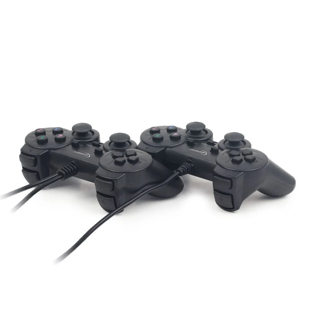 Gembird Gamepad 2erpack Usb Gamepad Dual Vibration 10 Tasten
