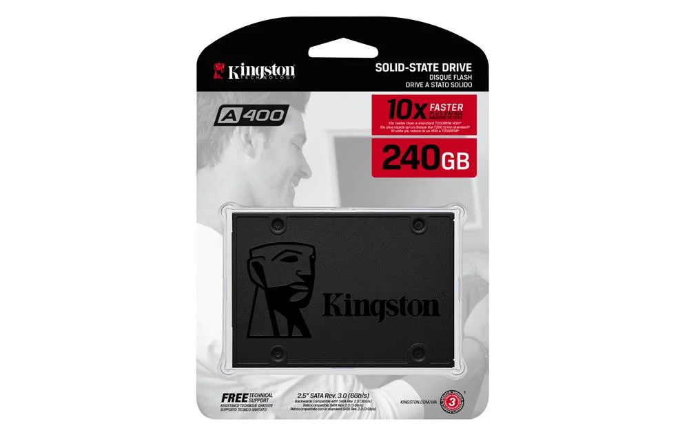 Ssd 2.5" Kingston A400 240gb Tlc Sata