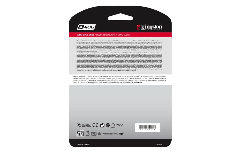 Ssd 2.5" Kingston A400 240gb Tlc Sata