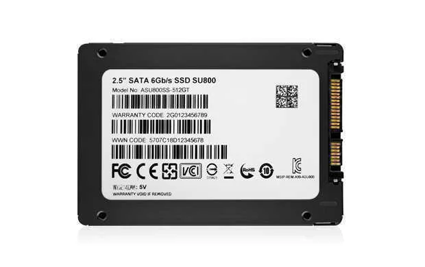 Disco Duro Adata Ultimate Su800 512 Gb SSD 
