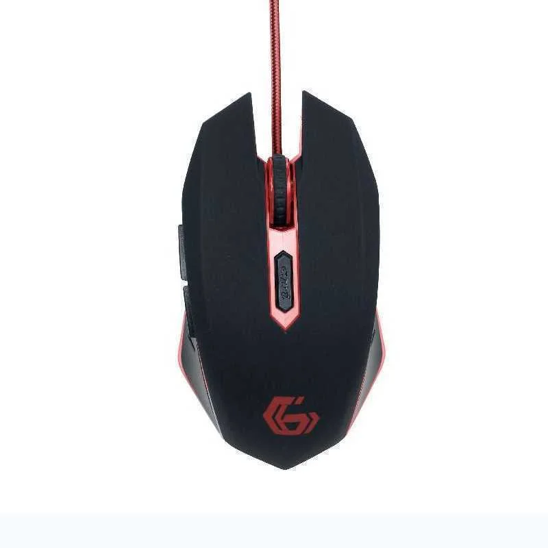 Rato Gaming Usb Vermelho