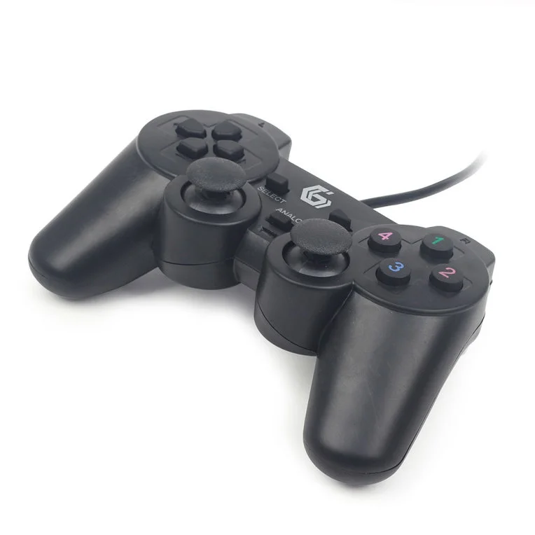 Gembird Jpd-Udv-01 Gaming Controller Black Usb 2.0 Gamepad Analogue / Digital Pc