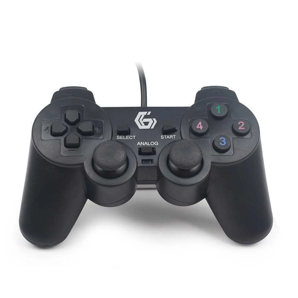 Gembird Jpd-Udv-01 Gaming Controller Black Usb 2.0 Gamepad Analogue / Digital Pc