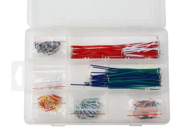 Conjunto Sortido de Fios Jumper (350 Unids.)