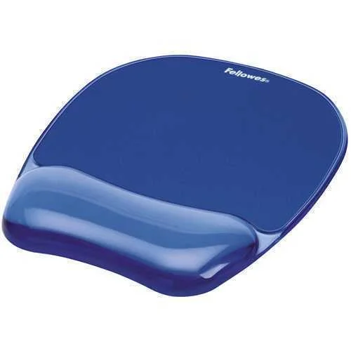 Alfombrilla + Reposamuñecas Fellowes Gel Azul