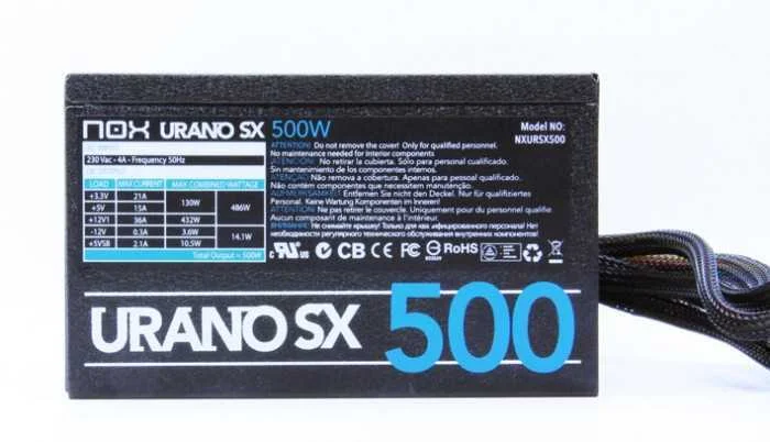 Nox Fuentes de Alimentación Nxursx500