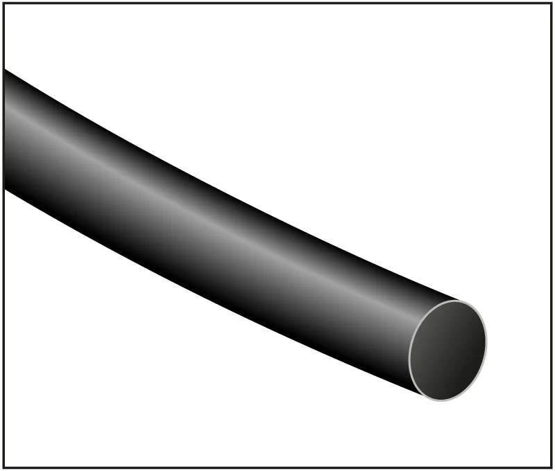 Manga Termo Retratil Preta 19.1mm 125º 1.2m