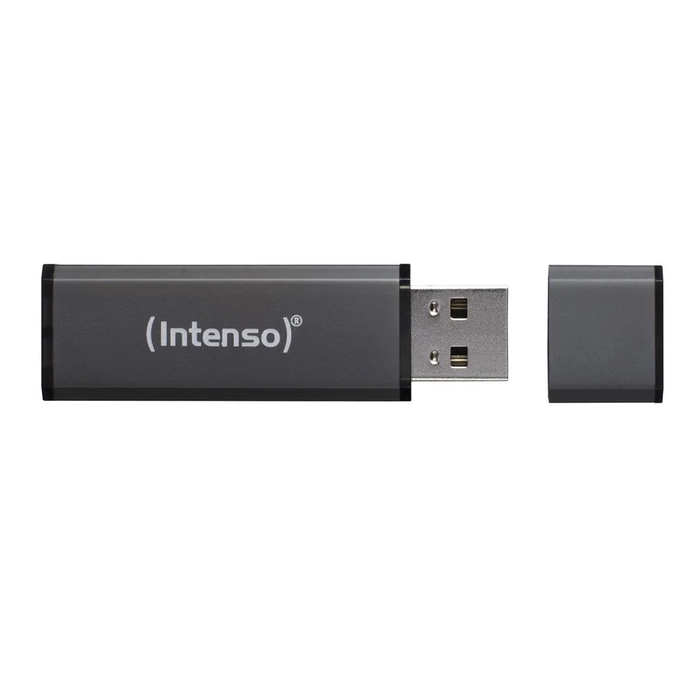 Memória Usb Intenso Alu Line 16 Gb Antracite 16 Gb Memória Usb 
