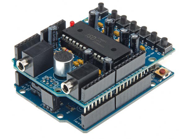 M&oacute;dulo Shield de &Aacute;udio para Arduino - Velleman