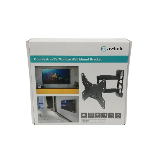 Full Motion Double Arm Tv Wall Bracket