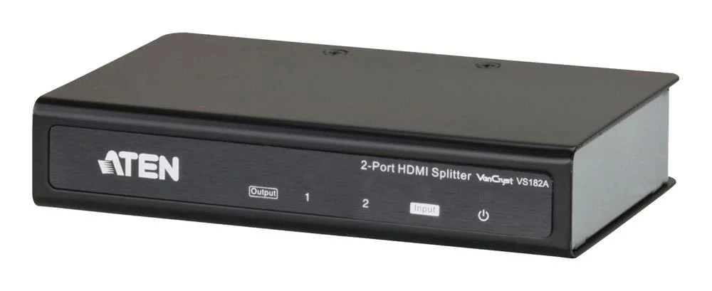 2-Port Splitter Hdmi Negro