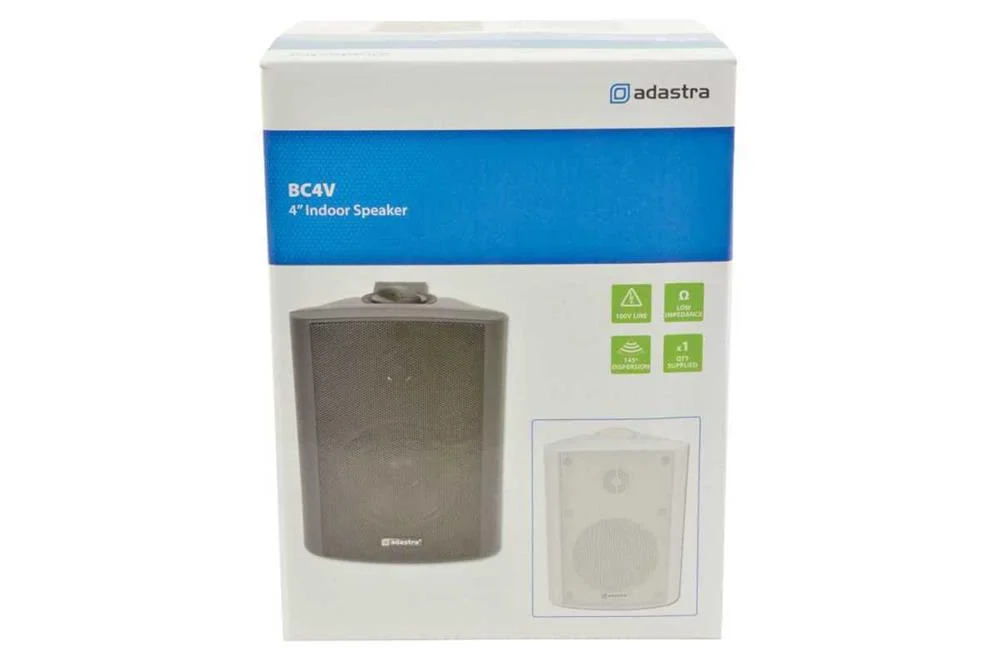 Coluna 3" Linha 100v Bp Preto Resistente à Agua