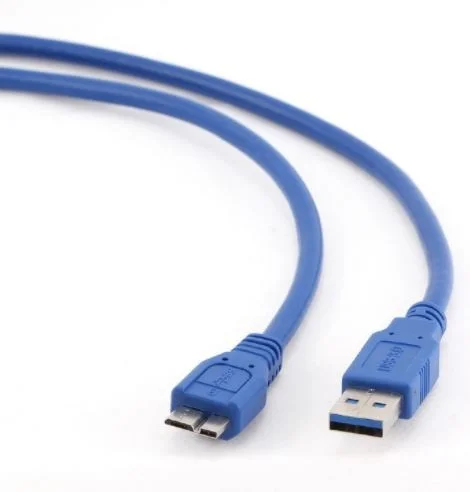 Gembird Ccp-Musb3-Ambm-0.5m Usb Cable Usb 3.2 Gen 1 (3.1 Gen 1) Usb a Micro-Usb B Blue