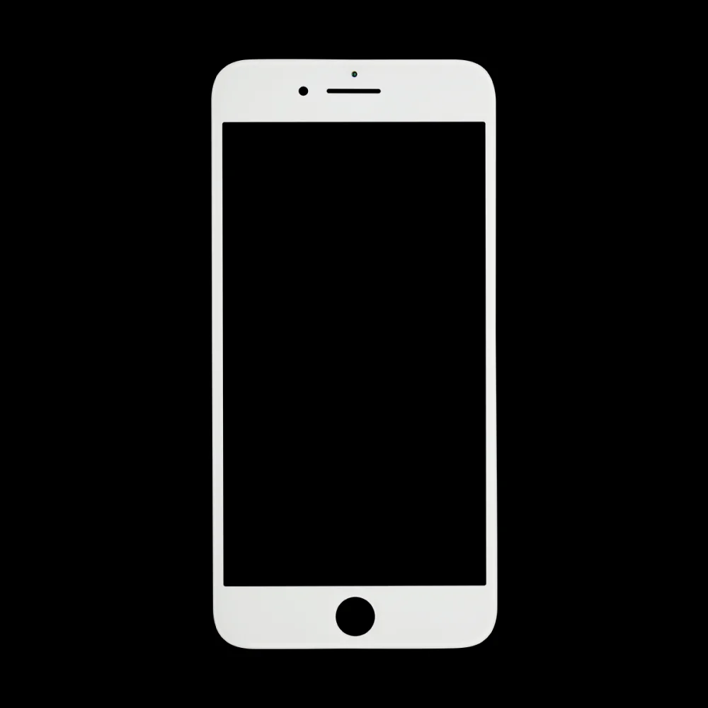 Vidro Do Ecrã + Aro Para O iPhone 7 Plus Branco