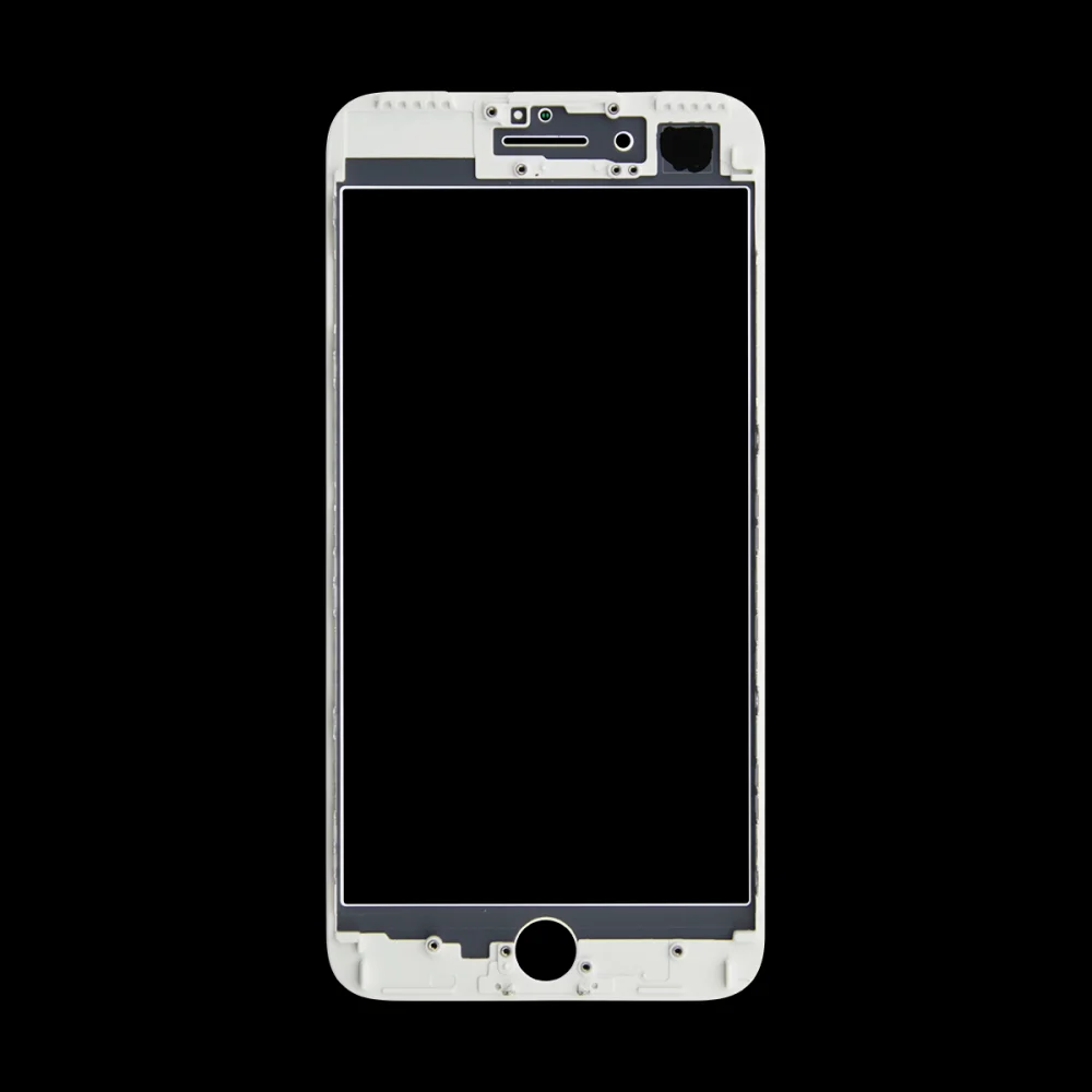 Vidro Do Ecrã + Aro Para O iPhone 7 Plus Branco