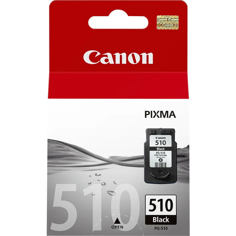 Tinteiro de Tinta Original Canon Pg510 Preto