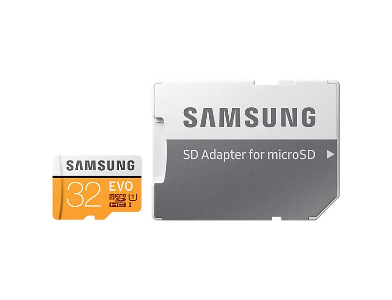 Mem Microsdhc 32gb Samsung Evo Uhs-I (U1)+ Adapt.
