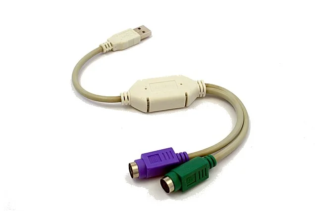 Adaptador Gembird Usb Macho a 2 Ps2 Hembra