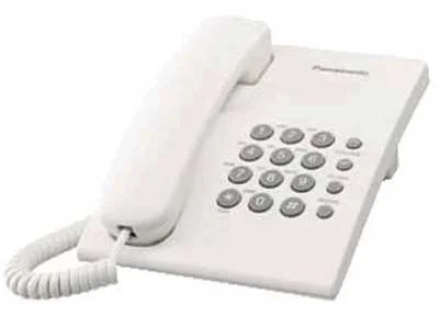 Telefono Panasonic Kxts500 Blanco