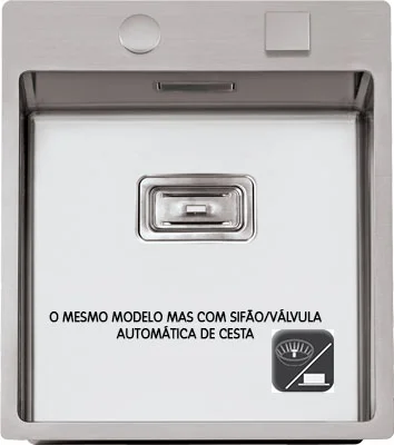 Tazón Cepillado Rodi-Box Lux 46 W/ Válvula de Can.