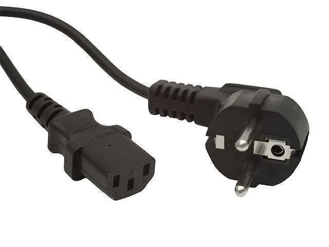 Gembird Pc-186-Vde-3m Power Cord With Vde Approval 3 Meter Black