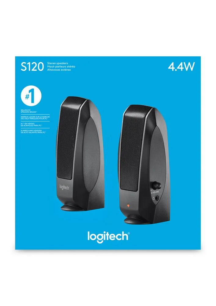 Logitech S120 Speaker System (980-000010)