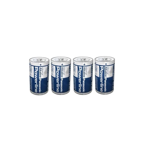 Pilha Alcalina 1.5v Lr14 C Panasonic Powerline 4un