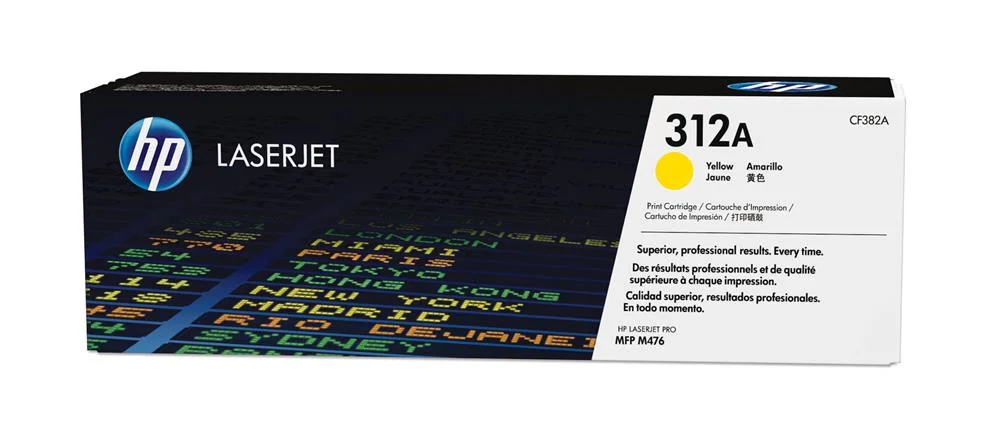 Tóner Original Hp 312a Amarelo