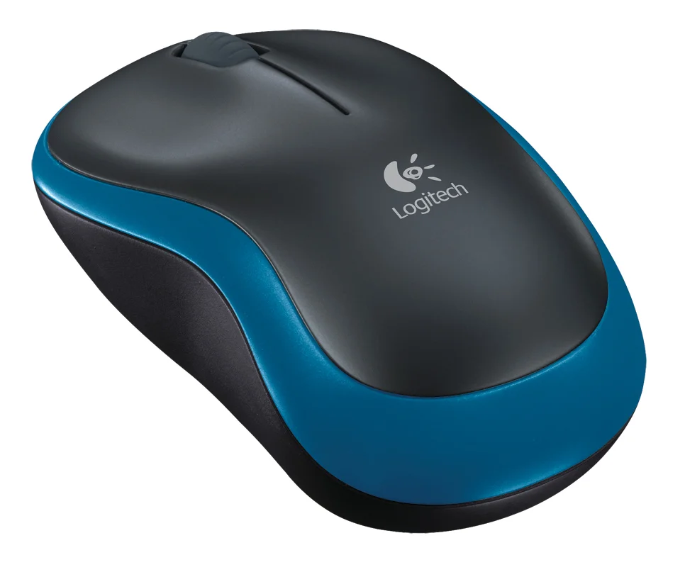 Logitech M185 Rf Inalámbrico Óptico Azul Ratón