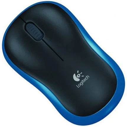 Logitech M185 Rf Inalámbrico Óptico Azul Ratón