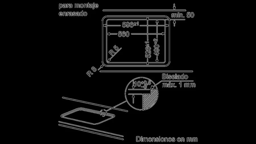 Placa Gas Balay 3etg-664hb Cri.60c
