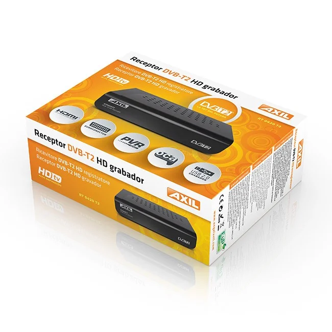 Tdt Axil 222961 Hd Pvr Dvb Hdmi Usb 2.0