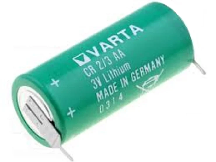 Pilha Litio 3V 1350Mah 2/3Aa 2/3R6 2 Pinos