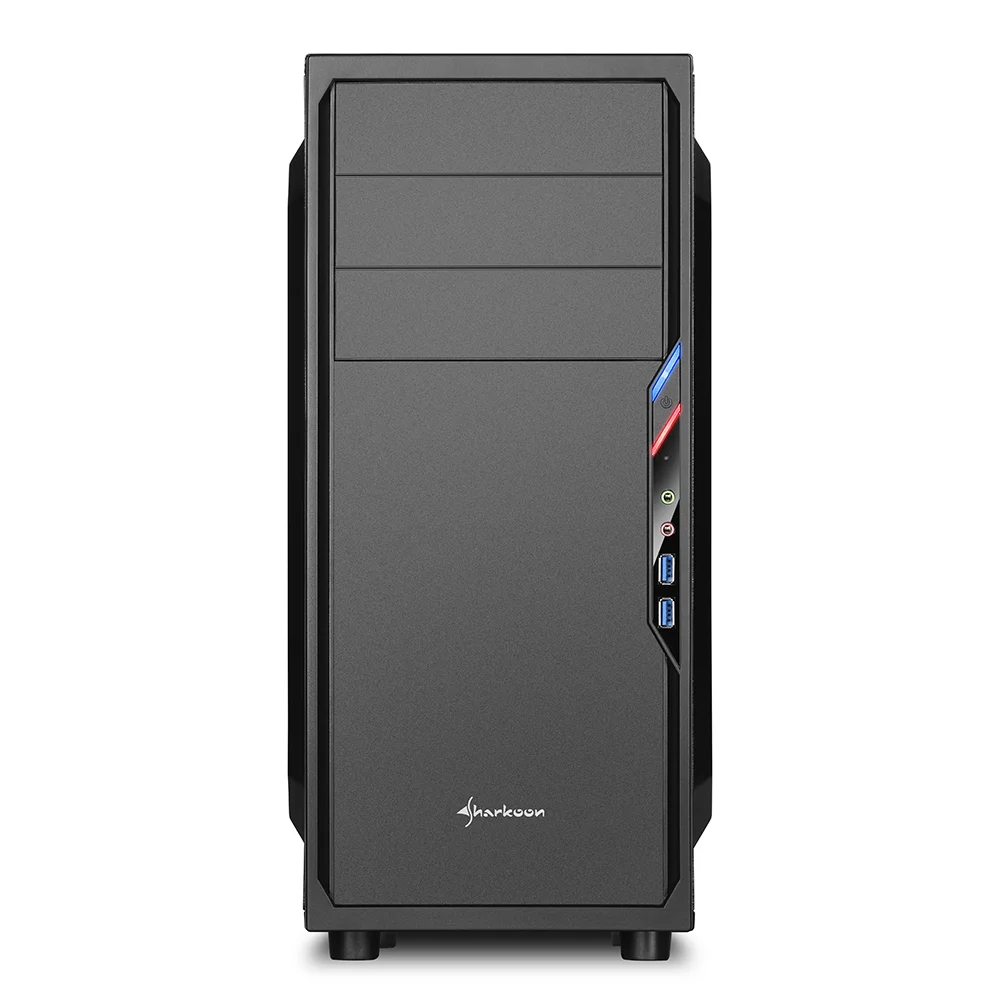 Sharkoon Gehäuse Vs4-V              Atx     1xmetall Schwarz