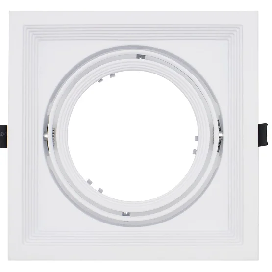 Aro Basculante Quadrado P/Ar111 Cob Led