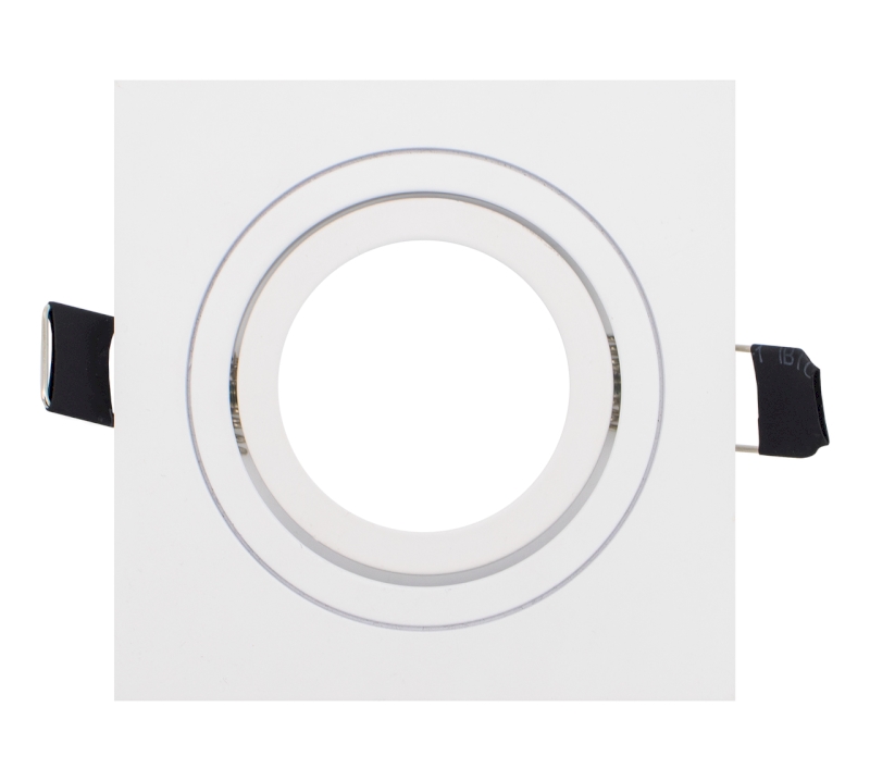 Aro Gu10 Quadrado Branco