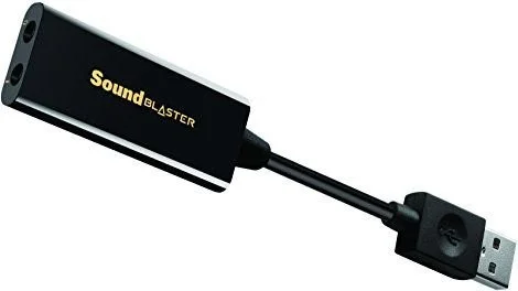 Placa de Som Externa Creative Technology Sound Blaster Play 3 Preto 