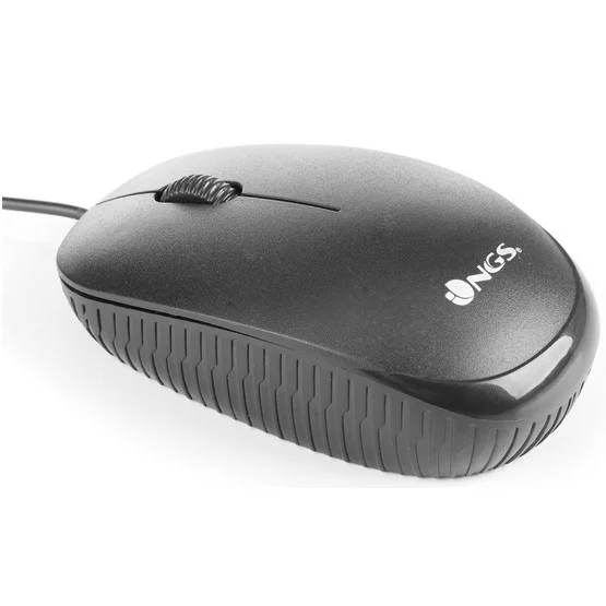 Rato Óptico Ngs Flame Preto