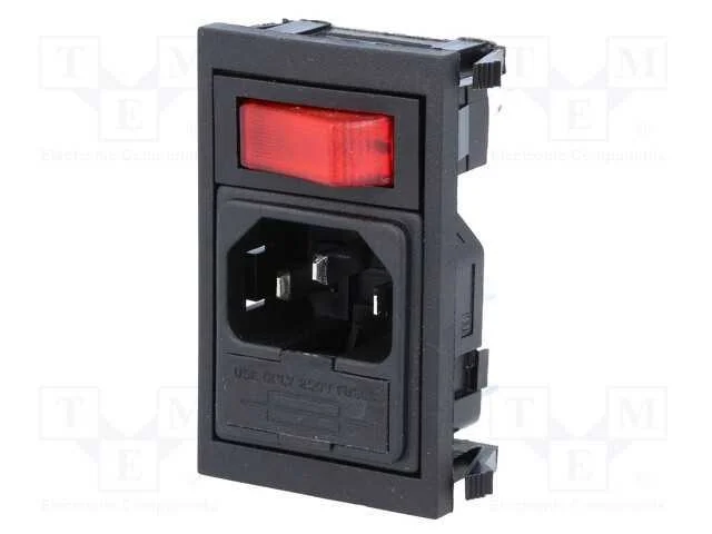 Enchufe de Conector de Alimentación de Ca 10a Par.