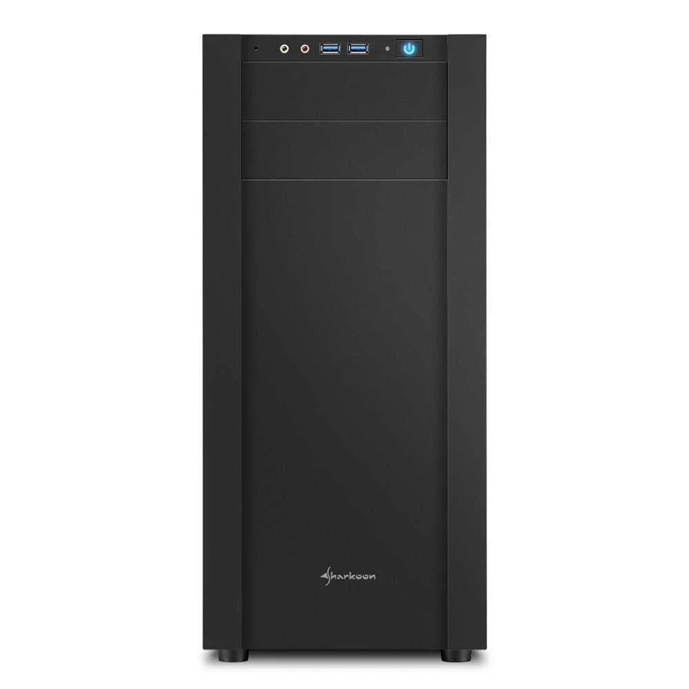 Sharkoon Gehäuse S25-V              Atx     1xmetall Schwarz