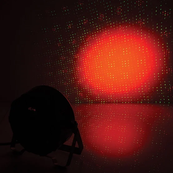 Projetor Par Led Starwash Com Lasers 25w