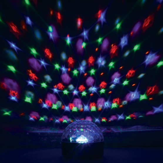 Projetor Luzes Efeito LED 6 Leds Coloridos 1w