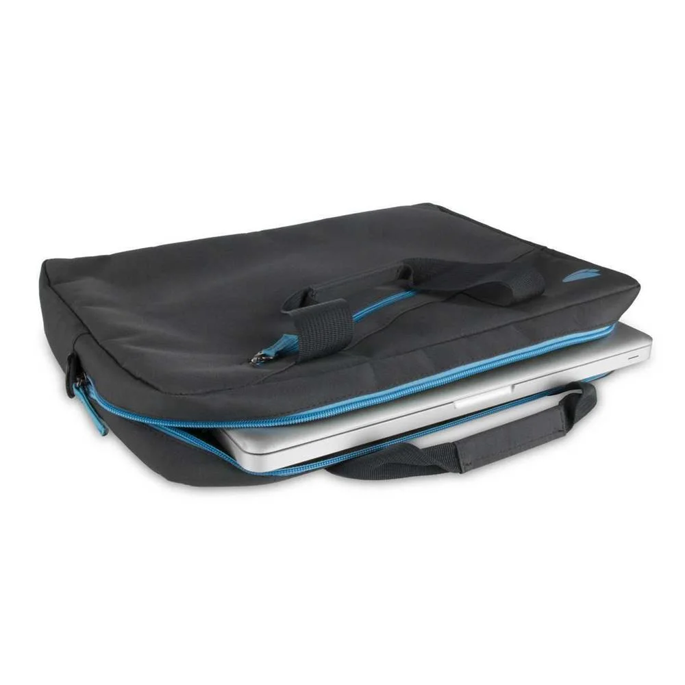 Mala Ginger P/ Portáteis Até 15.6" Azul Marinho/Turquesa - Ngs