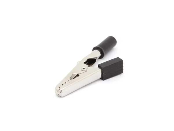 Alligator Clip 55mm With Screw - Black